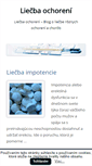 Mobile Screenshot of liecba.ochorenia.info